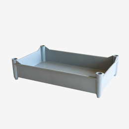 Stackable pedestal bin 520 x 320 mm - 11 L - 2 colours