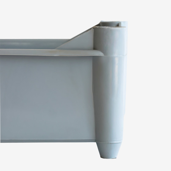 Bac sur pieds empilable 520 x 320 mm - 11 L - 2 couleurs