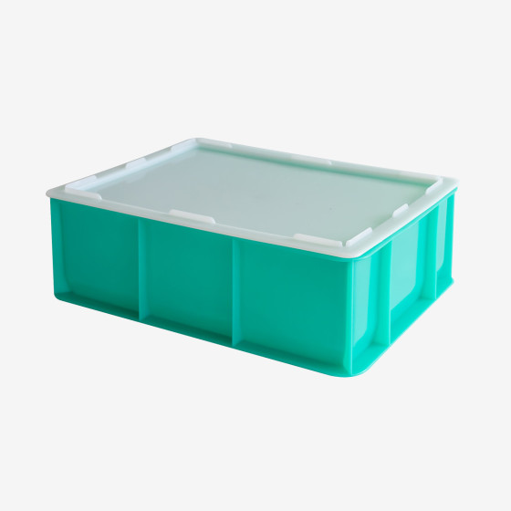 Lid for half dough container - 400 x 300 mm - white