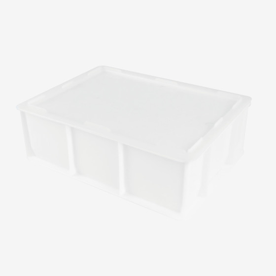 Lid for half dough container - 400 x 300 mm - white