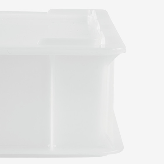 Lid for half dough container - 400 x 300 mm - white