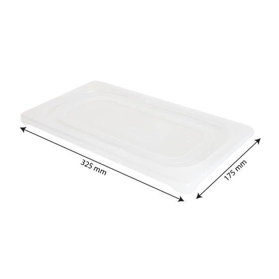 Lid for Gastronorm container GN 1/3 - transparent