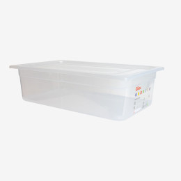 Gastronorm container + lid - GN1/1 HACCP - 150 mm - 20 L - Set of 2