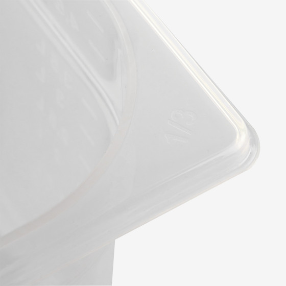 Gastronorm container + lid - GN1/3 HACCP - 100 mm - 3,8 L - Set of 2