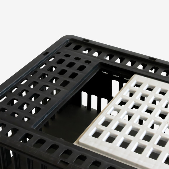 1-door sliding chicken cage 800 x 500