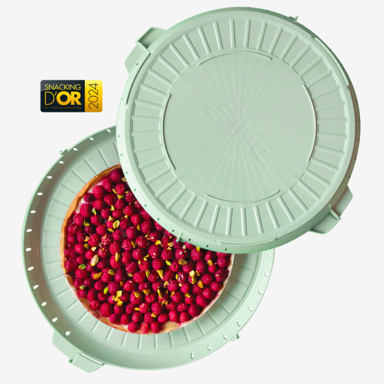 Boîte ronde réutilisable - 6 couleurs