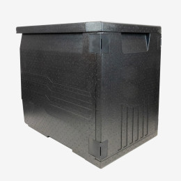 Conteneur isotherme 600 x 400 mm - 126 L - chargement frontal