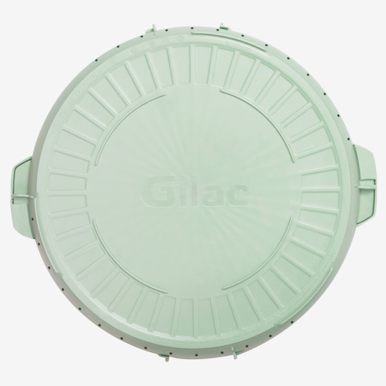 Boîte ronde réutilisable - 6 couleurs