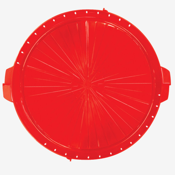 Boîte ronde réutilisable - 6 couleurs