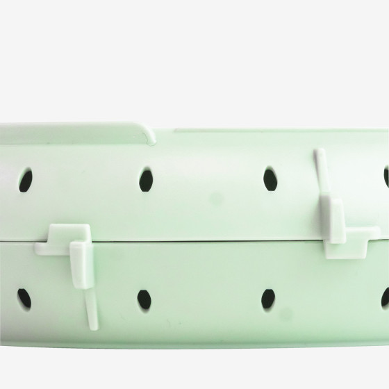 Boîte ronde réutilisable - 6 couleurs