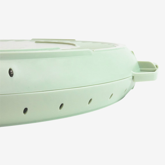 Boîte ronde réutilisable - 6 couleurs