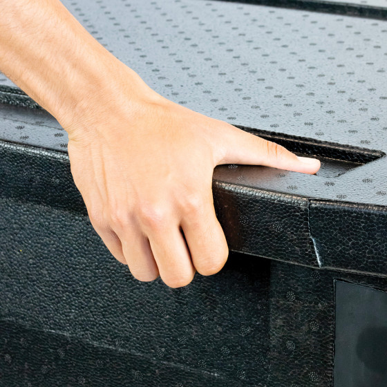 600 x 400 mm Insulated Container  126 L  Front Loading