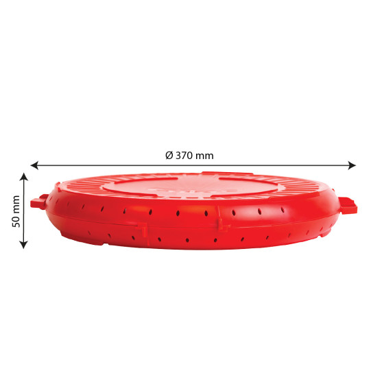 Boîte ronde réutilisable GILAC - lot de 10