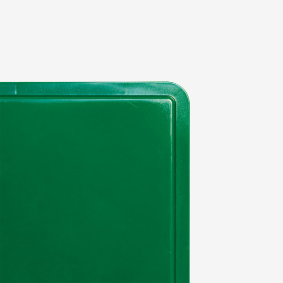 Caisse pleine en PEHD recyclé 600 x 400 mm - 15 L