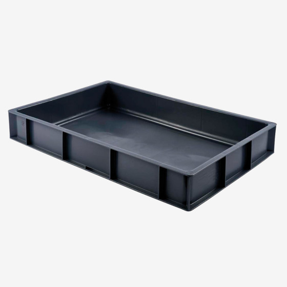 Lot 10 bacs à pâtons 600 x 400 x 90 mm 15 L