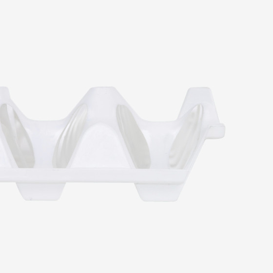 Lot eggs trays x6  - white