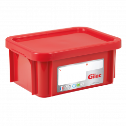 Rectangular HACCP container +  lid