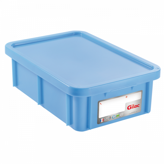 Rectangular HACCP container +  lid