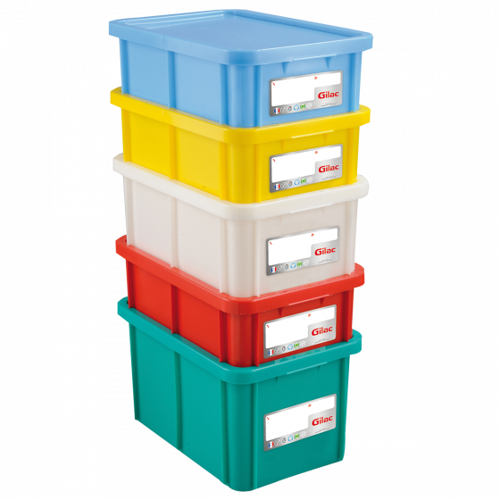 Rectangular HACCP container +  lid