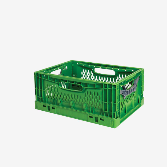 Caisse pliable empilable Lift-Lock - 400 x 300