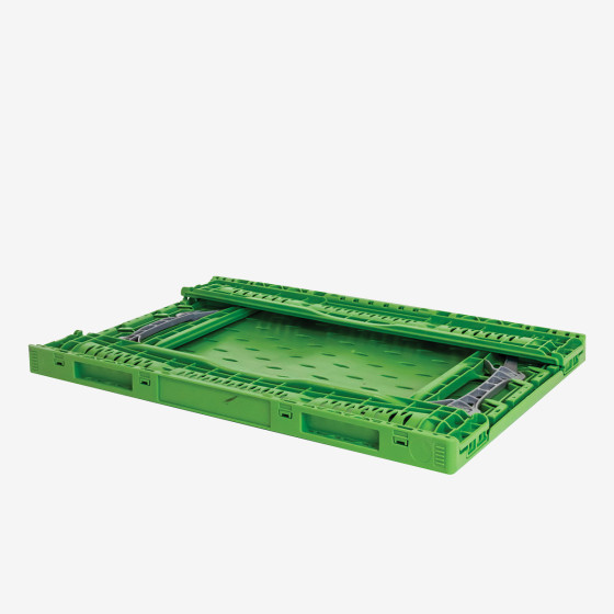 Caisse pliable empilable Lift-Lock - 600 x 400