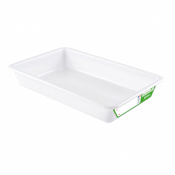 Biobased flat tray