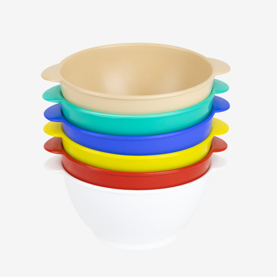 Bowls with handles - 50 cl - Pack of 6 - HACCP