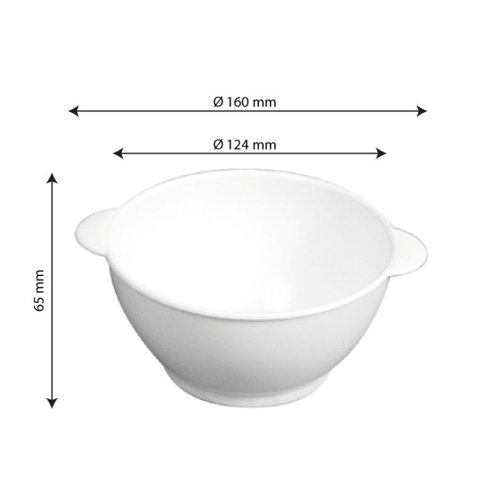 Bowls with handles - 50 cl - Pack of 6 - HACCP