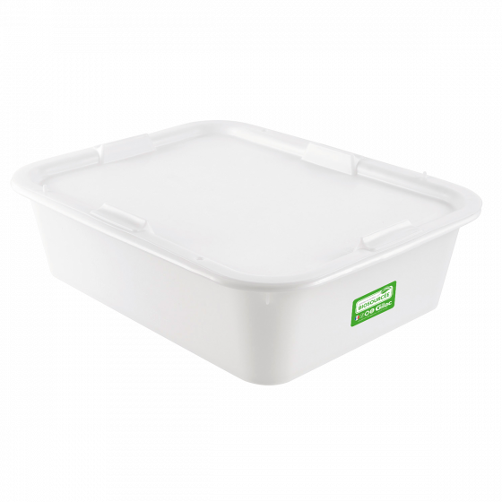 Biobased dividing dough container