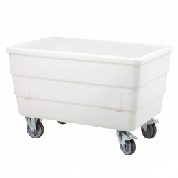 Double-wall container - stainless steel wheel housing