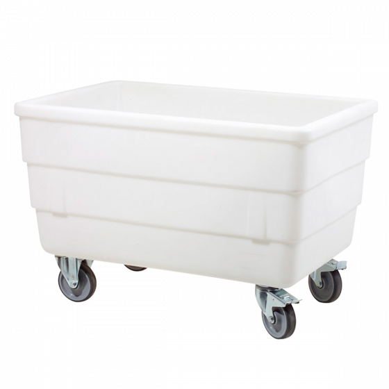 Double-wall container - stainless steel wheel housing