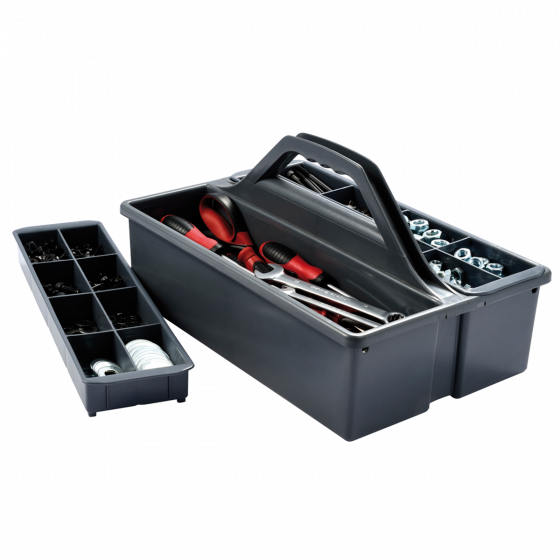 Tote caddy divider