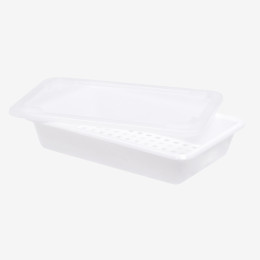 HACCP  flat tray + lid + grid