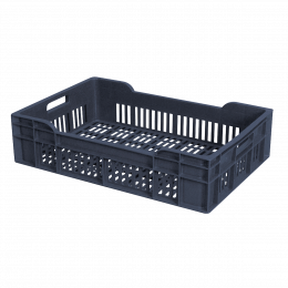 Perforated crate - 600 x 400