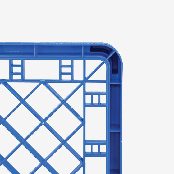 Universal Glass Washing Rack ? 500 x 500 x 100 mm