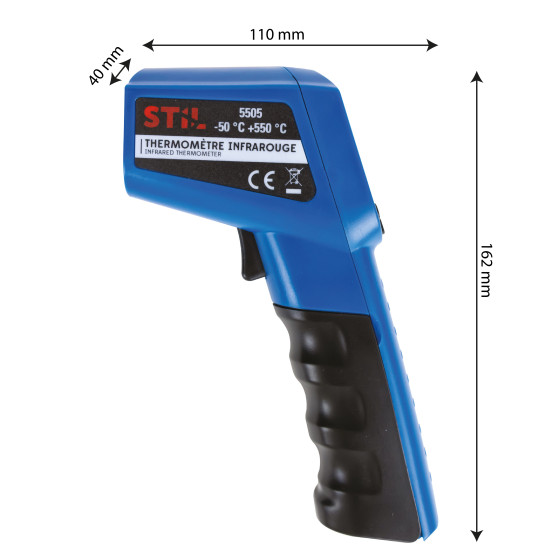 Professional Infrared Thermometer with Laser Targeting