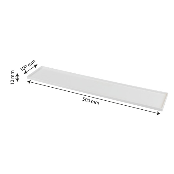 Plateau de présentation 500 x 100mm - 2 couleurs