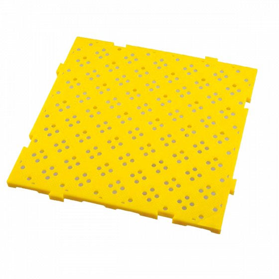 Caillebotis HACCP 500x500 épaisseur 22 mm