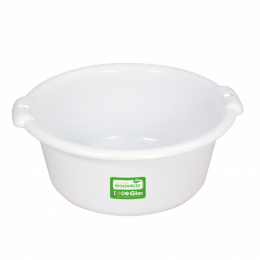 Biobased round dividing dough container