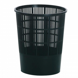 Small perforated waste paper basket+