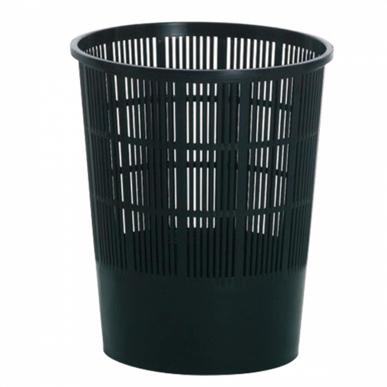 Small perforated waste paper basket+