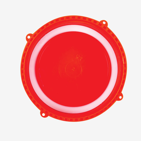 Bonbonne hermétique - robinet ou bouchon - blanc - 4 dimensions