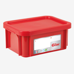 Rectangular HACCP container +  lid
