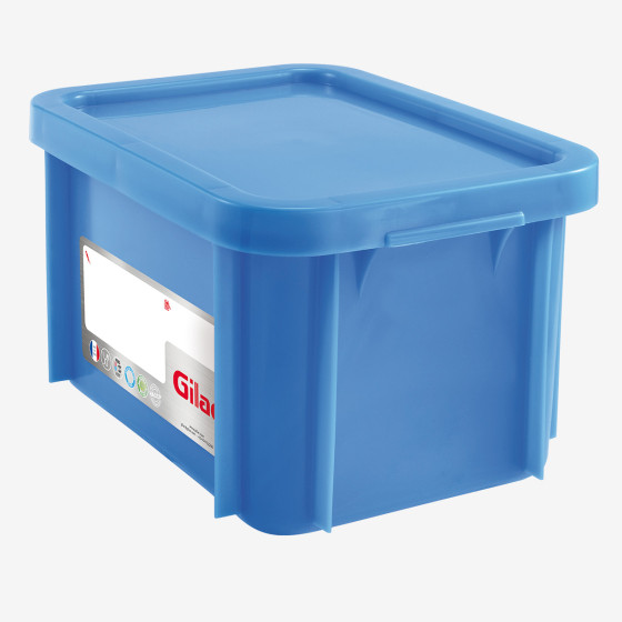 Bac renforcé HACCP 400 x 300 + couvercle