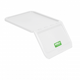 Biobased lid for 40 L ingredients container