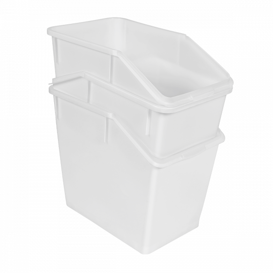 80 L ingredients container + 4 wheels