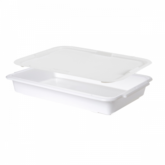 Rectangular dividing dough container lid - 600 x 400