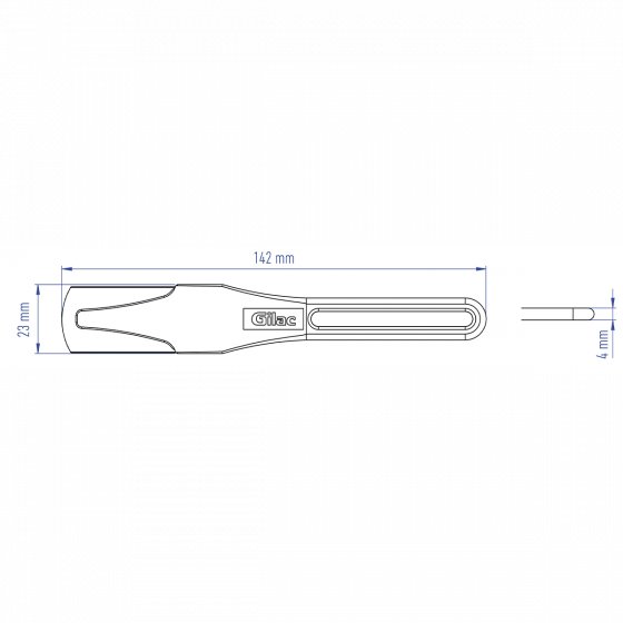 Scarificateurs GILAME® jetable - lame droite - lot de 15