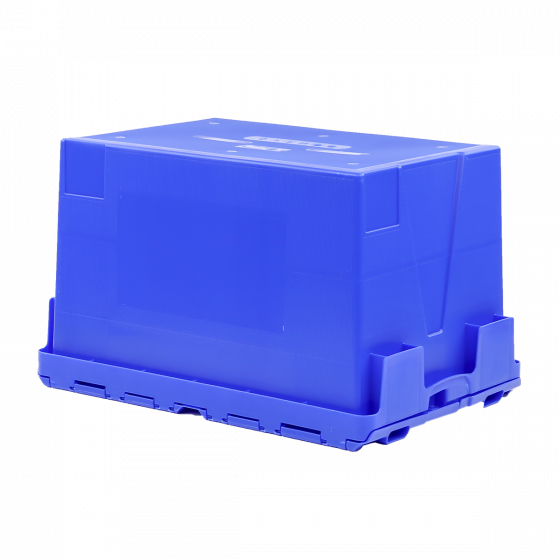 Basic container with integrated lid 600 x 400