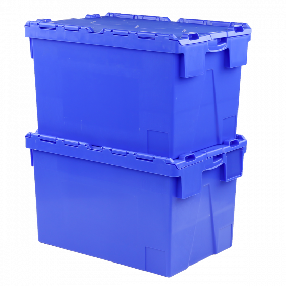 Basic container with integrated lid 600 x 400